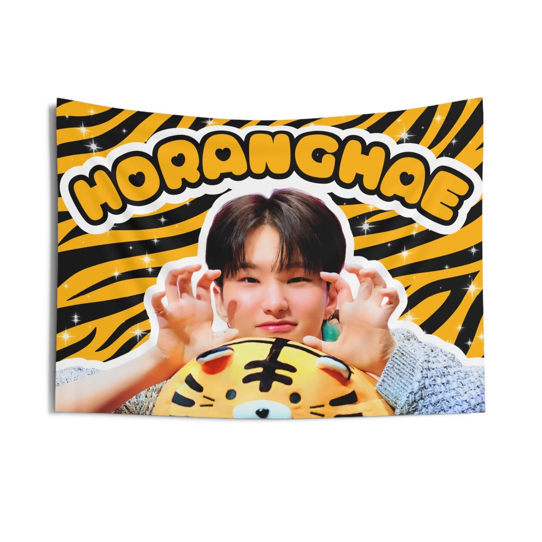 Svt Hoshi Horanghae Flag Banner, Seventeen Hoshi Tiger Kpop Flag