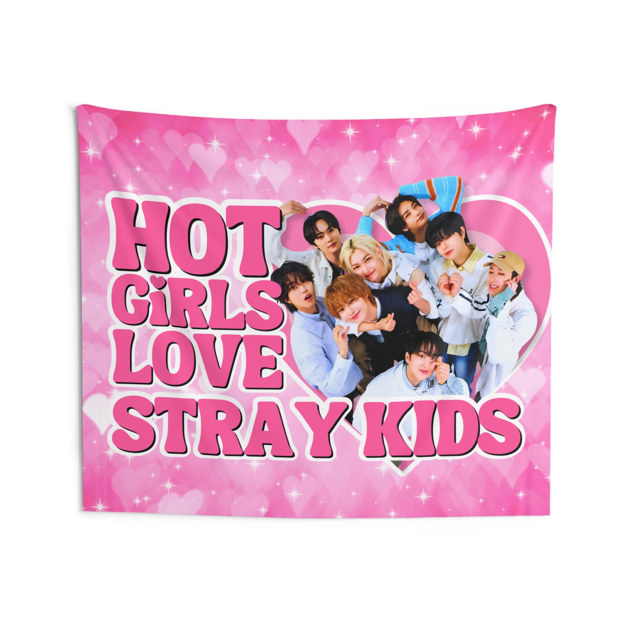 SKZ Members Hot Girls Concert Banner, Stray Kids Members Kpop Flag