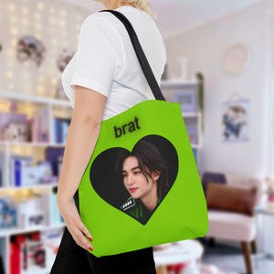 Skz Hyunjin Long Hair Göre Einkaufstasche, Stray Kids Changbin Trendy Y2k Kpop Tasche, Skz Merch, Geschenkideen für Aufenthalte, Geburtstagsgeschenk & Konzert Merch