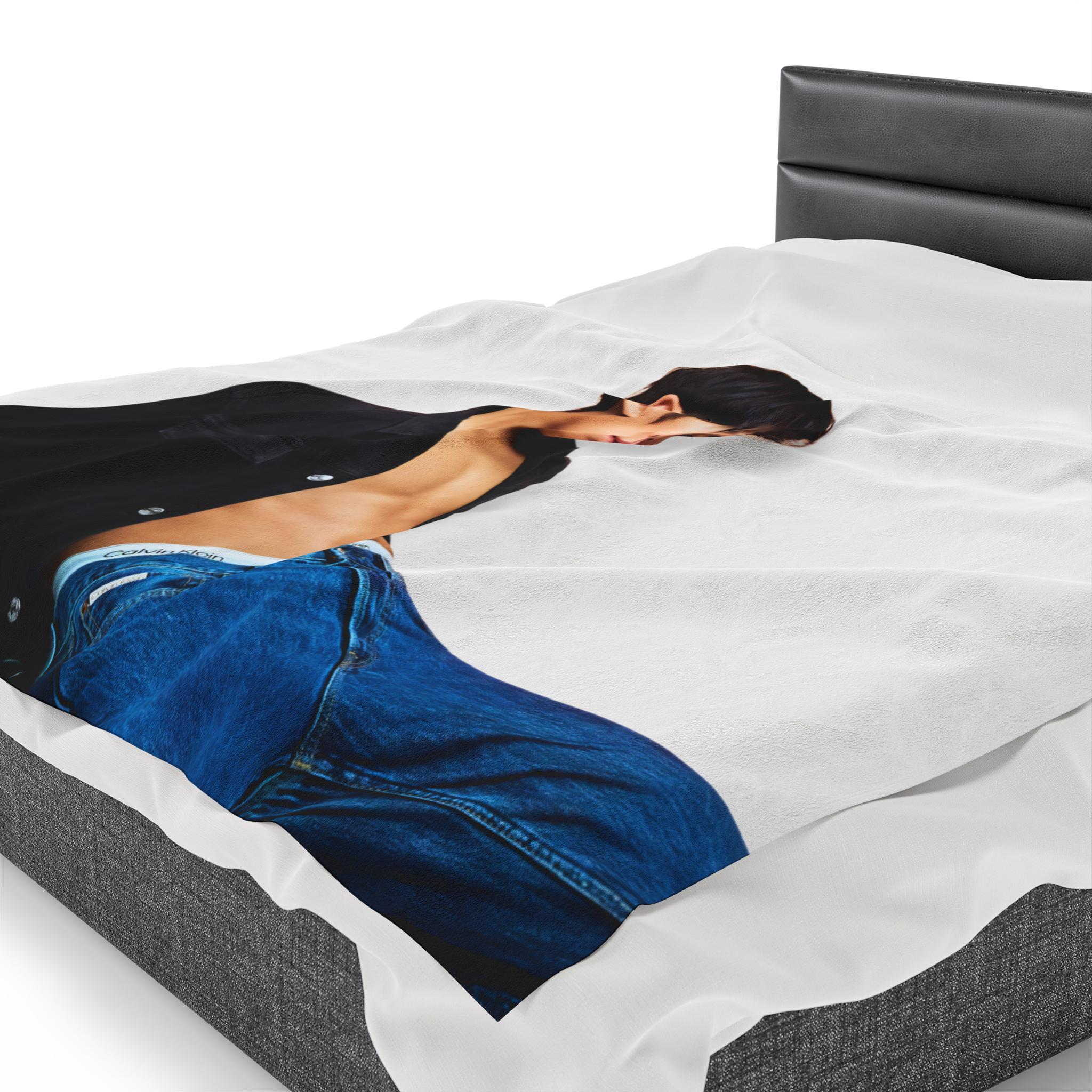 Svt Mingyu Abs Photoshoot Plush Blanket, Seventeen Members Kpop