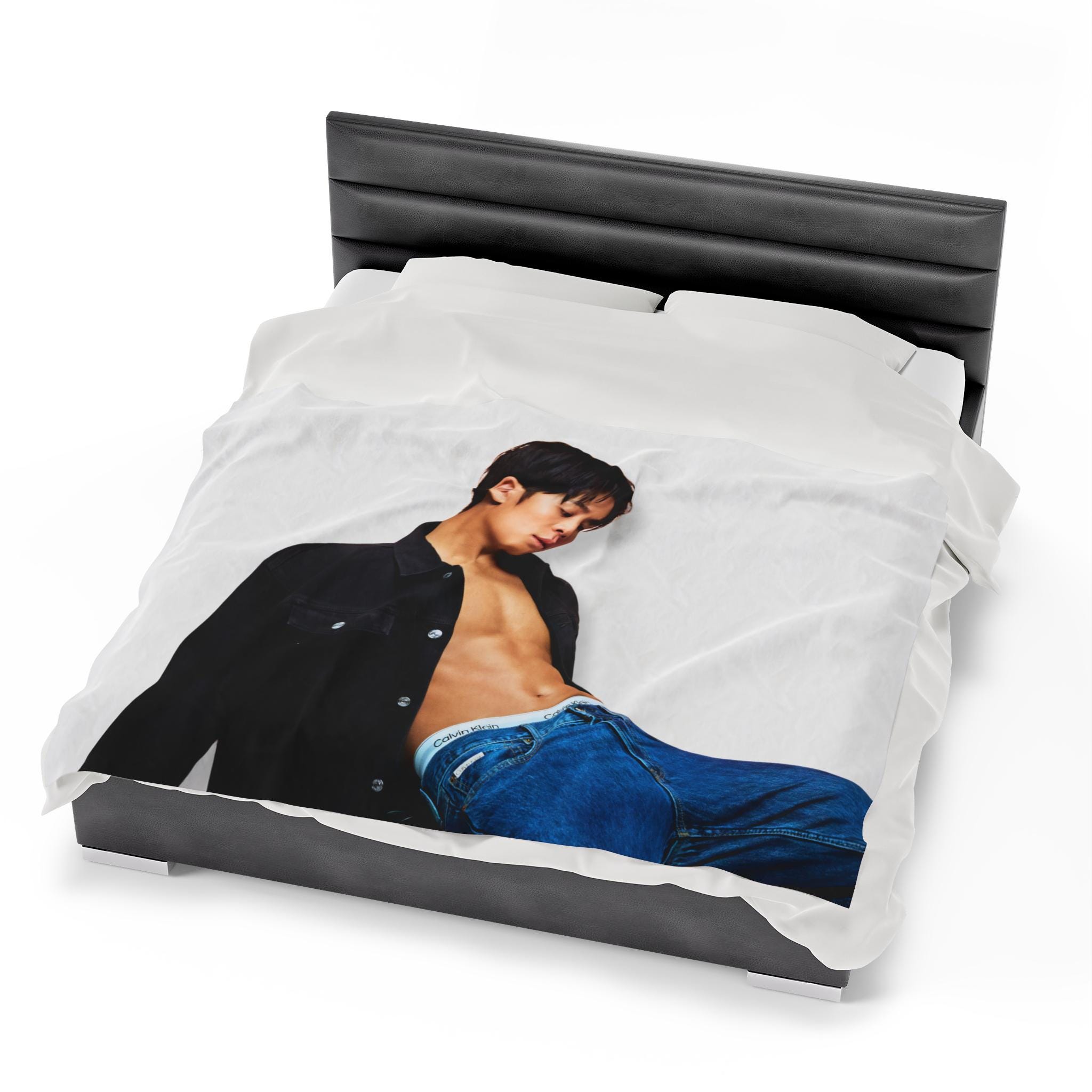 Svt Mingyu Abs Photoshoot Plush Blanket, Seventeen Members Kpop