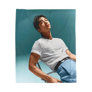 Coperta SVT Joshua, Seventeen Joshua Kpop Merch, regalo per fan di Seventeen Joshua Carats, idee regalo per fan del Kpop