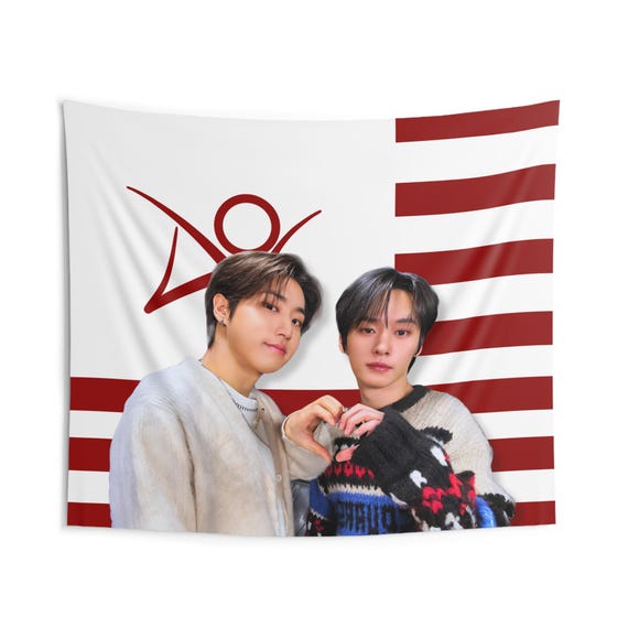 Skz Minsung Ao3 Ship Flag Banner, Stray Kids Han Lee Know Kpop