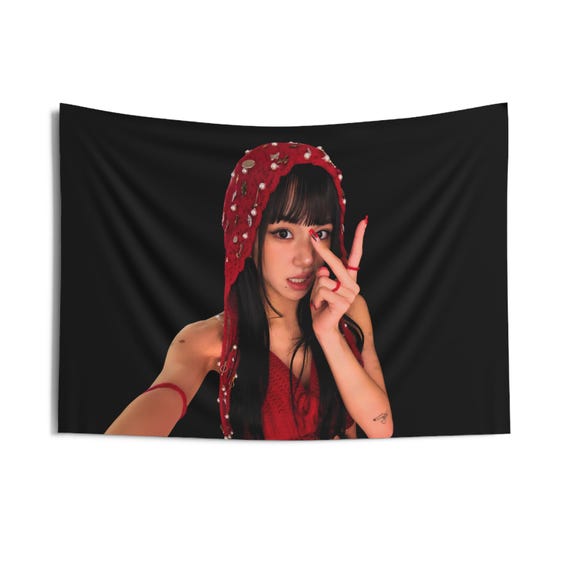 Twice Chaeyoung Red Hoodie Concert Banner, Twice Members Kpop Flag