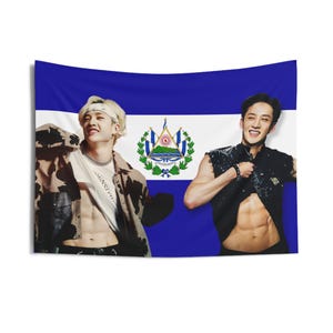Skz Bang Chan Abs Flag Banner, Stray Kids BangChan Kpop Flag Tapestry, Skz Bang Chan Kpop Merch Decor, Gift Ideas for Stays Kpop Fan