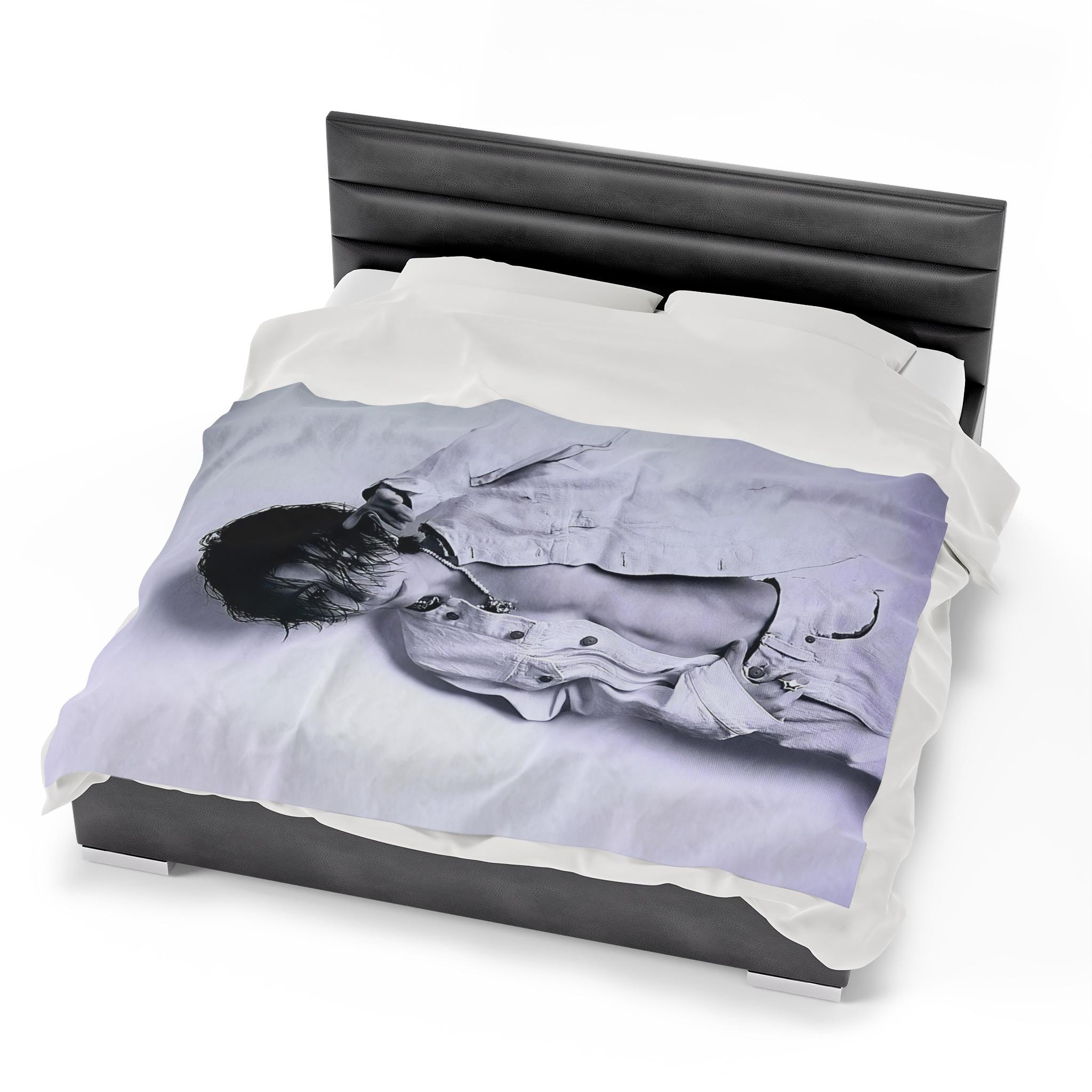 SVT Woozi Magazine Photo Blanket, Seventeen Kpop Merch, Gift for