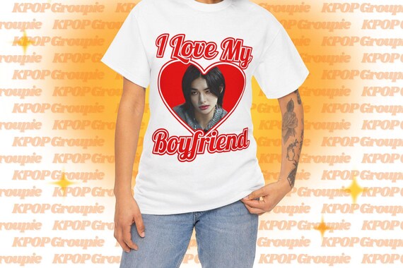 Skz Hyunjin I Love My Boyfriend Shirt, Stray Kids Hyunjin Bootleg