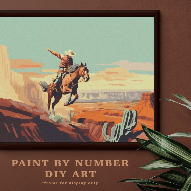Paint by Number Horses - Etsy