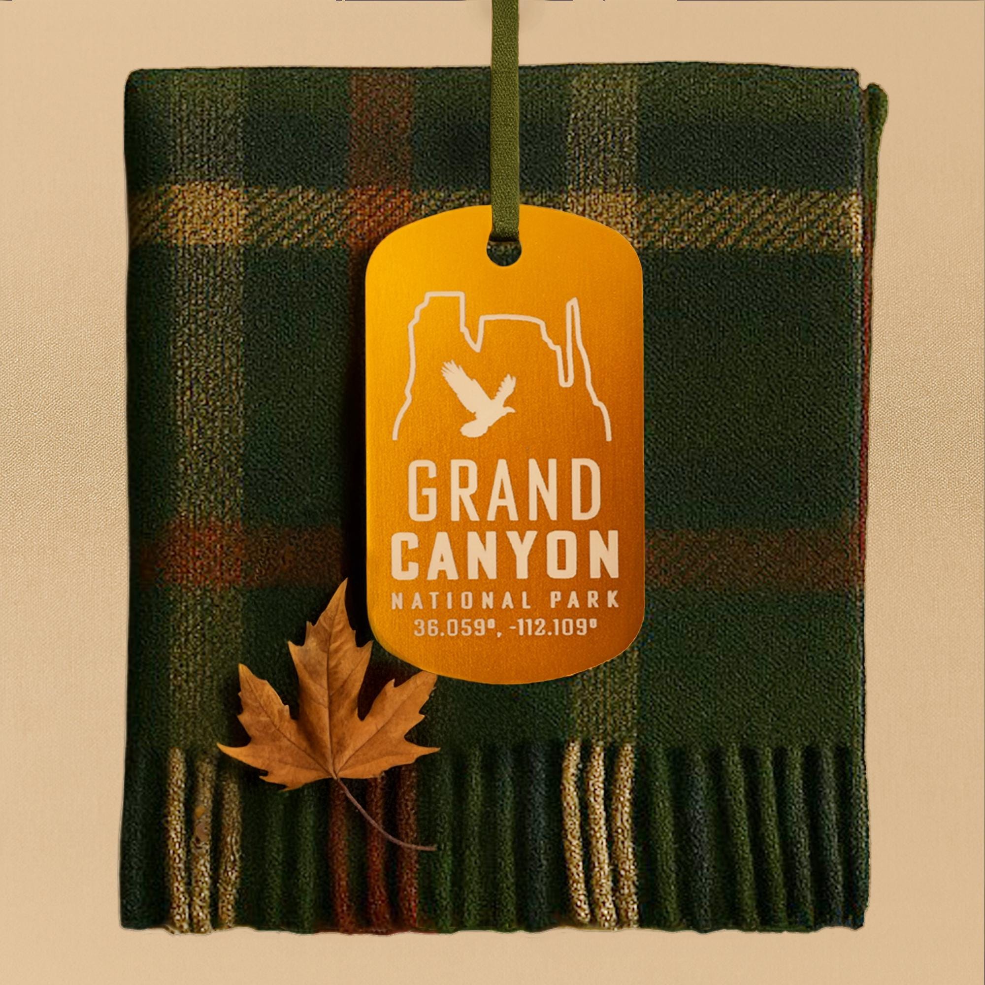 Porte-clés Grand Canyon - Design Compact Et Motif Paysage - Cadeau Original Pour Toutes Les Occasions
