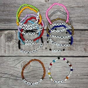Taylor Swift Eras Friendship Bracelets - 13 pack with all albums and Eras bracelet image 3