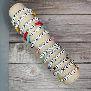 Taylor Swift Eras Friendship Bracelets - 13 pack with all albums and Eras bracelet image 2