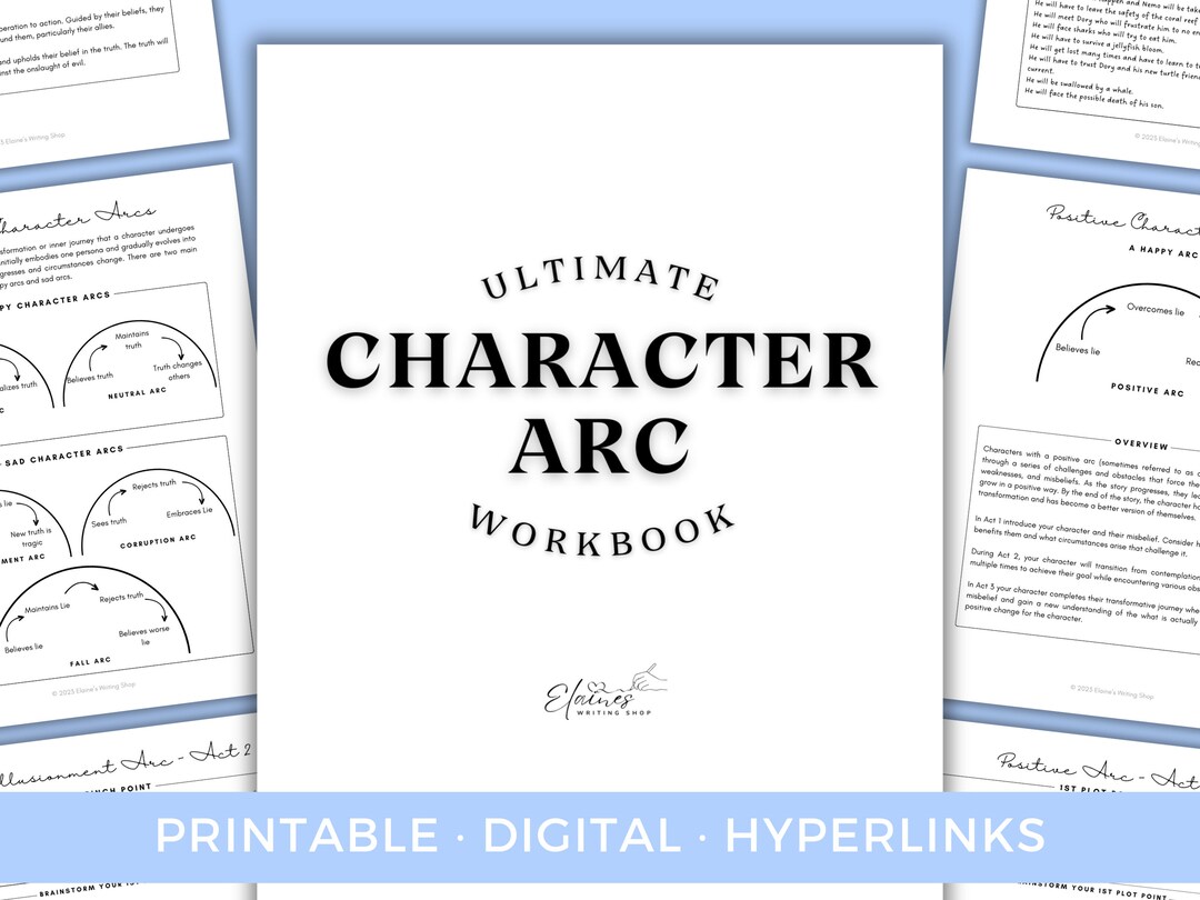 Character Development Printable Worksheets