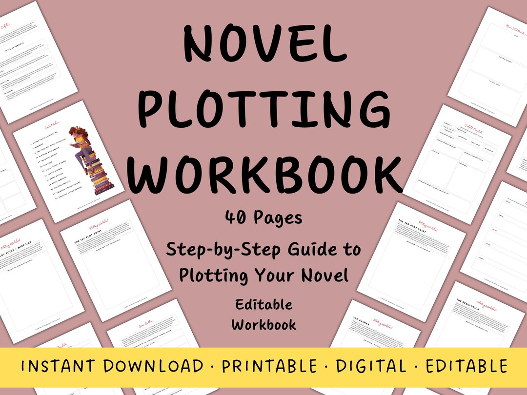 Novel Plotting Workbook Novel Planning Digital Novel Planner Etsy novel-plotting-workbook-novel-planning-digital-novel-planner-etsy