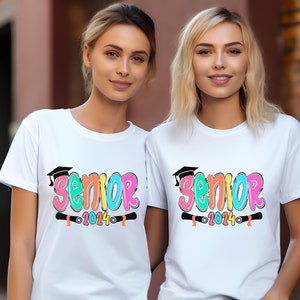 Senior Graduation T-Shirts, Senior 2024 Family Matching T-shirt, Class Of 2024 Family Graduation Shirt, Graduation 2024 Tee, Graduation Gift