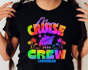 Matching Cruise Crew Trip 2025 T-Shirt, Cruise Crew Shirts, Group Family Cruise Tees, Matching Cruise Crew Sweatshirt Cruise, Vacation Gift
