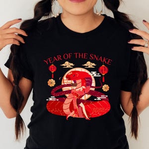 2025 Chinese New Year Snake T-Shirt,Year of the Snake 2025 Shirt,Lunar New Year Clothing,Chinese New Year Tee 2025,Dragon New Year Sweatshir