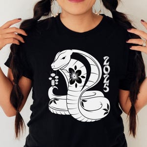 2025 Chinese New Year Snake T-Shirt,Year of the Snake 2025 Shirt,Lunar New Year Clothing,Chinese New Year Tee 2025,Dragon New Year Sweatshir