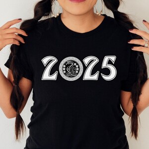 2025 Chinese New Year Snake T-Shirt,Year of the Snake 2025 Shirt,Lunar New Year Clothing,Chinese New Year Tee 2025,Dragon New Year Sweatshir