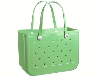 Jellibags Beach Tote Bag Green