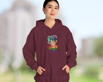 Sudadera con capucha "Defiende tus creencias" / Protesta por los derechos humanos, la igualdad de derechos y los derechos civiles.