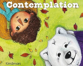 Contemplation: livre illustré bilingue 28 pages