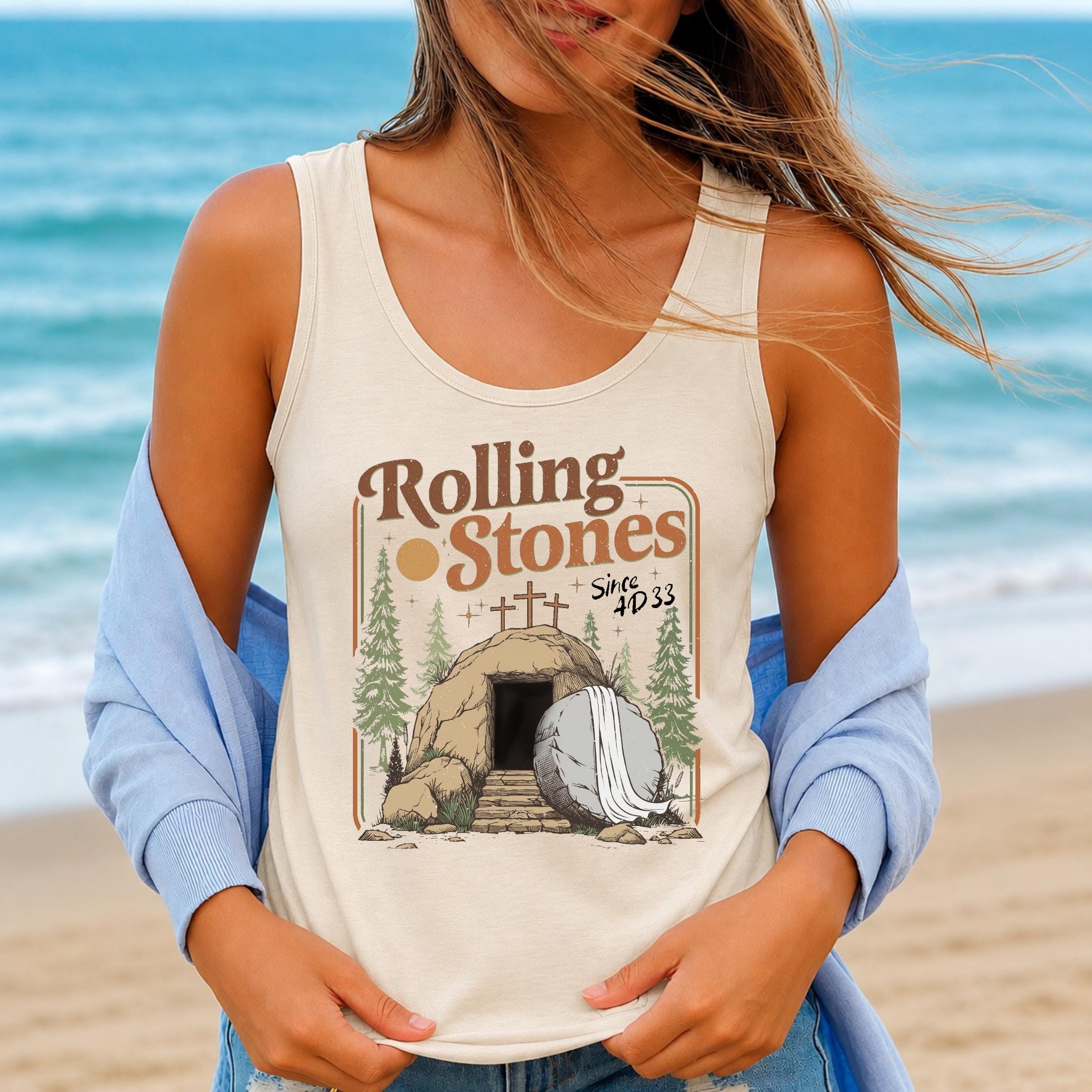 Womens Rolling Stones Tank Top - Etsy