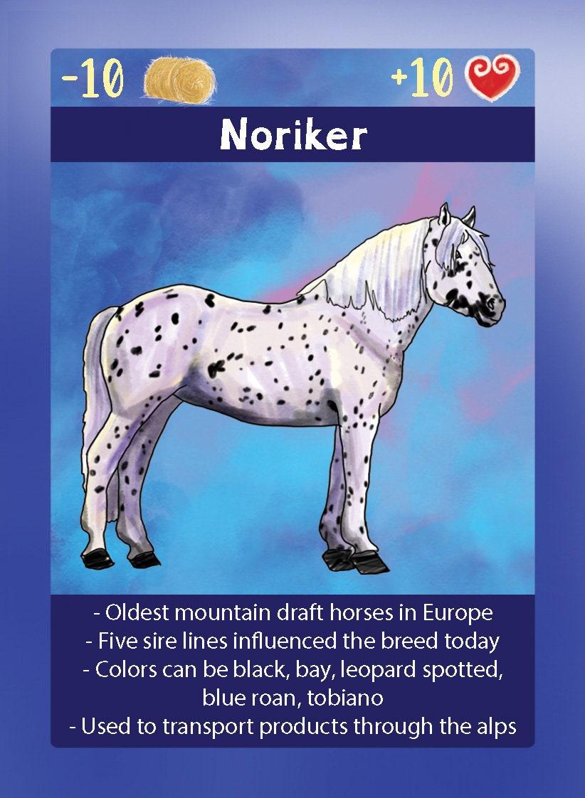 Healthy as a Horse Card Game Etsy