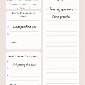 Prayer Time Guide Print Out - Etsy