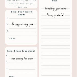 Prayer Time Guide Print Out - Etsy