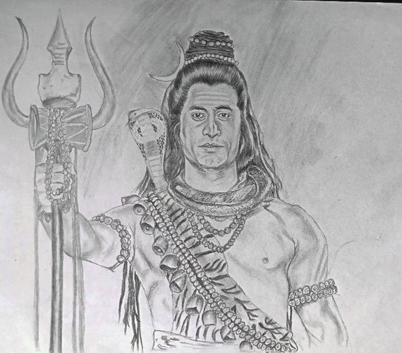 Mahadev pencil sale sketch