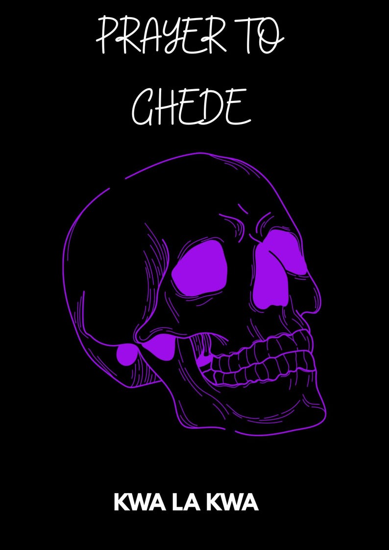 Prayer to Ghede, Haitian Vodou, Voodoo, Prayer Cards, Lwa, Loa ...