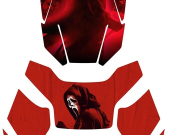 Laminated Canam Ryker Scream Frunk with Logo Hood Deck