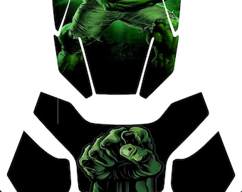 Laminated Ryker Incredible Hulk Front Nose Hood Deck and Frunk Combo