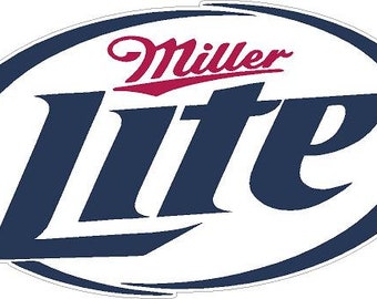 Miller Lite Fishing Professional Boat Carpet Graphics Marine Decals 002