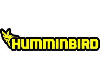 Hummingbird Fishing Professional Boat Carpet Graphics Marine Decals