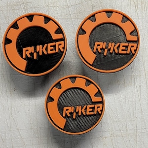 Ryker Emblems Full Set of (3) Canam Ryker Rim Caps 600cc 900cc Ace Rally Sport 3D ...