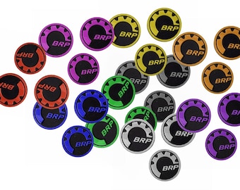 Full Set (3) Canam Ryker (BRP) Rim Caps 600cc 900cc Ace Rally Sport 3D Printed