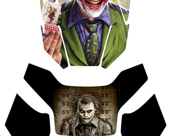 Laminated Canam Ryker The Joker 003 Combo Batman Spiderman Superman