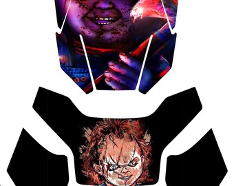 Laminated Canam Ryker Chucky 001 Frunk & Hood Bride of Chucky