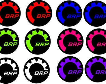 Laminated Canam Ryker Pair Of BRP Emblem's in your choice of 2.3" or 2.4"
