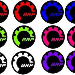 Laminated Canam Ryker Pair Of BRP Emblem's in your choice of 2.3" or 2.4"