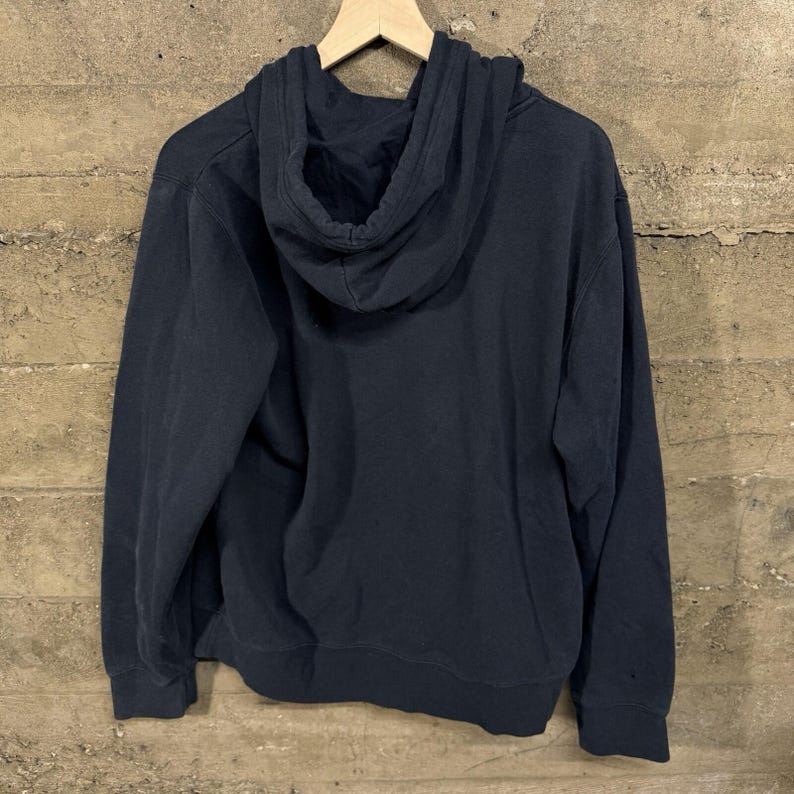 True Religion Svart Hoodie Herr Stor Buddha World Tour Pullovertröja - L bild 2
