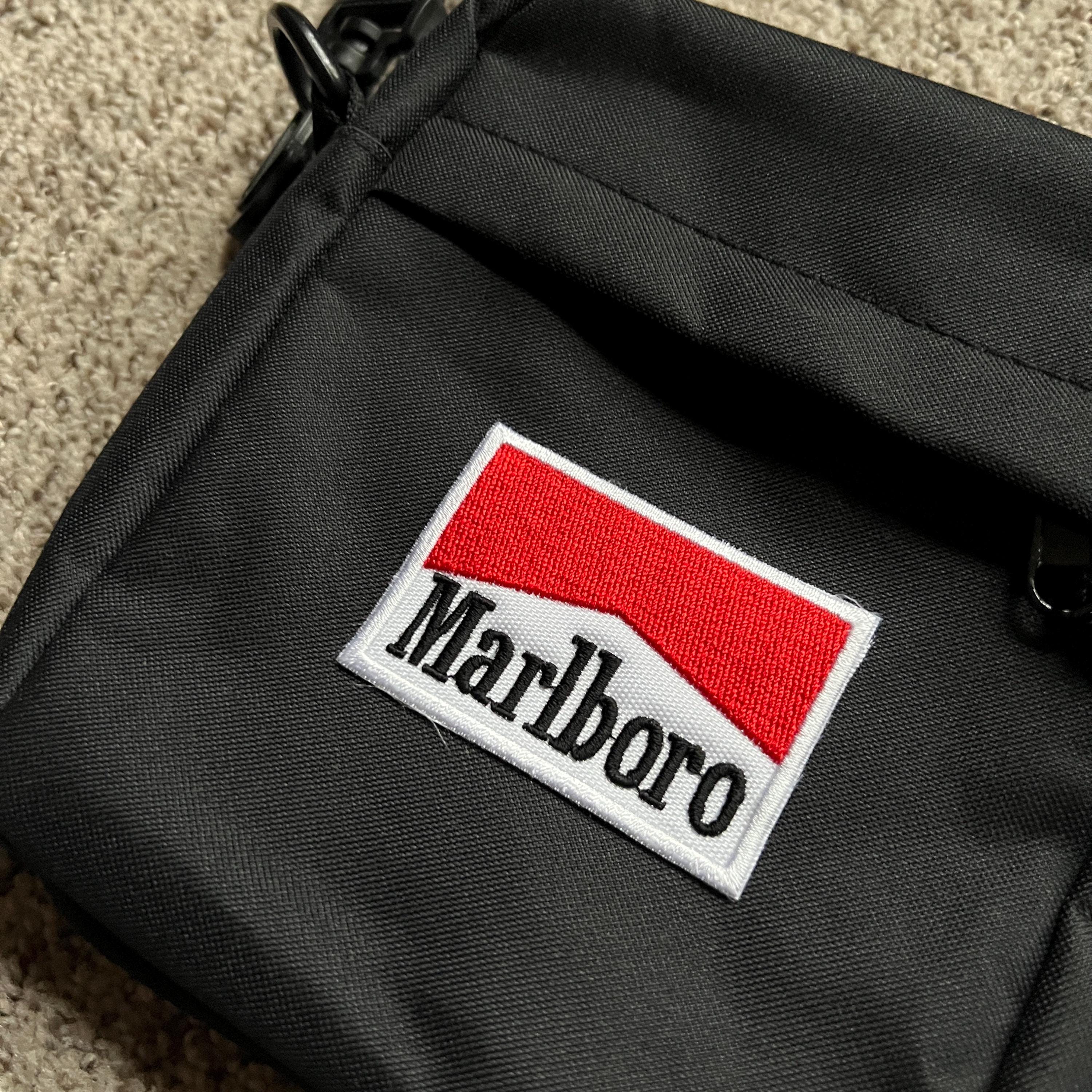 Vintage Marlboro 90's Crossbody Bag Approx. Size 7” X 7