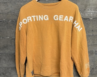 HAI Sporting Gear by Issey Miyake Crewneck Sweatshirt Gul Utility Pocket L