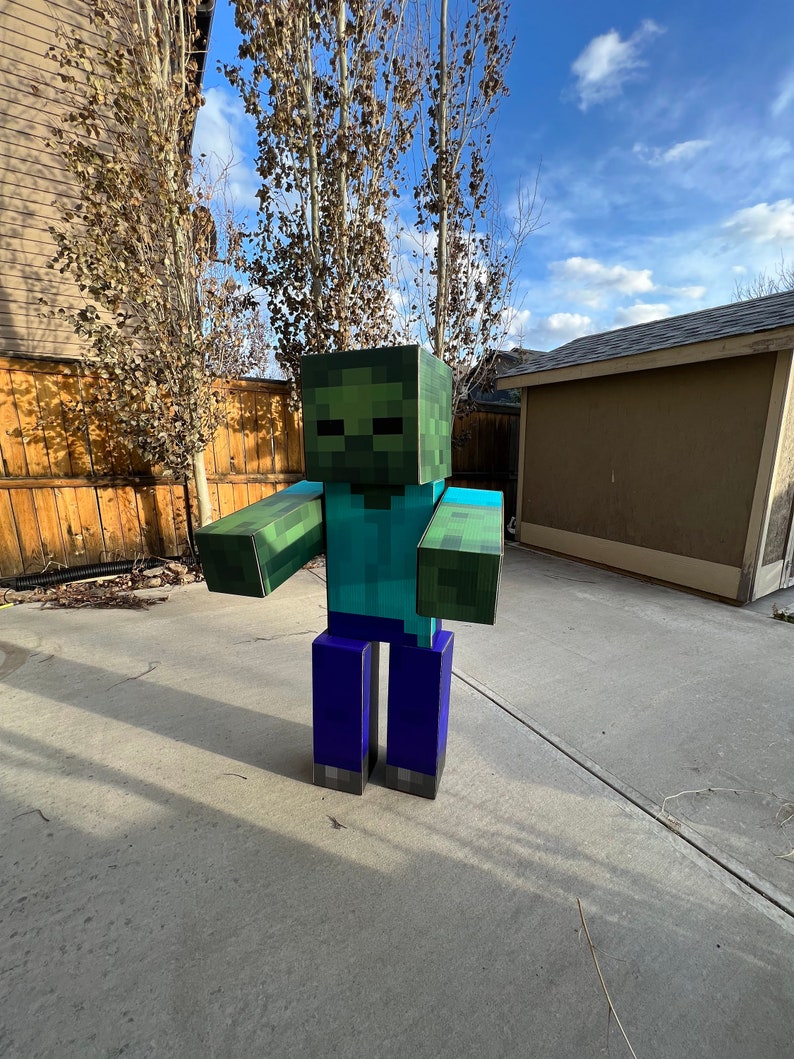 Life Size Minecraft Blocks and Creatures - Etsy