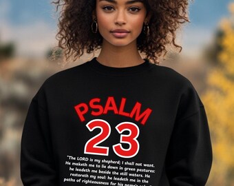 PSALM 23 FAITH Heavy Blend Crewneck Sweatshirt