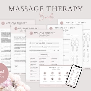 Formulaires de massothérapie - Consentement au massage, Consultation de massage, Formulaires de massage, Modèles d'esthéticienne, Massage lymphatique, Notes de savon