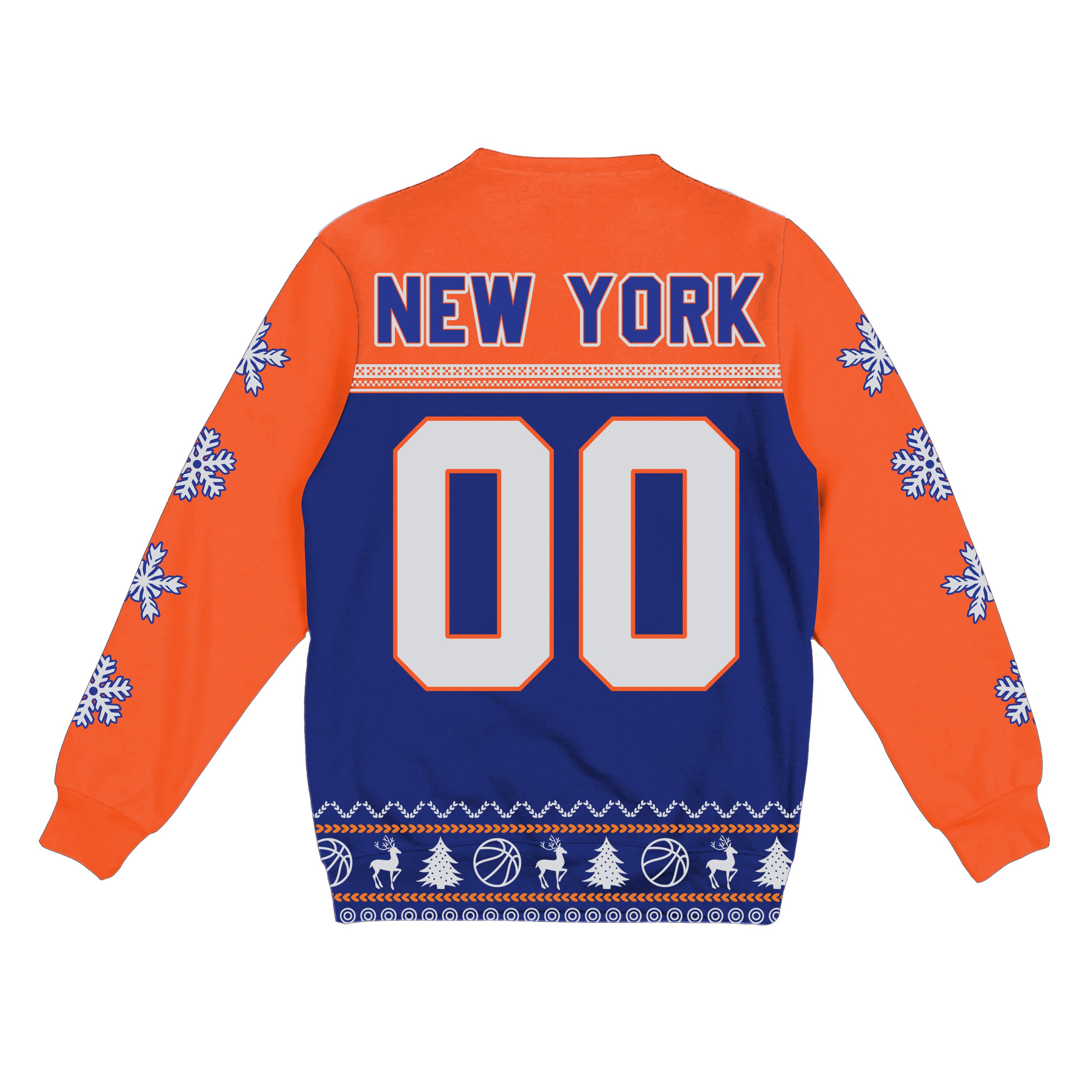 Personalized New York Knicks Custom Ugly Christmas Sweater, New York Knicks  Chibi Ugly Christmas Sweater - Etsy