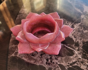 Lotus Flower Tea Light Candle Holders