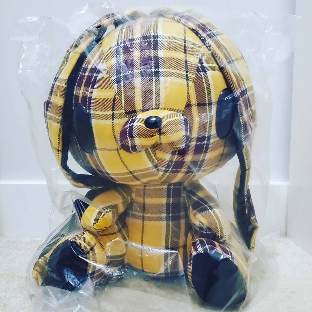 Chax GP All-purpose Rabbit Plushy Checker (yellow) - Etsy